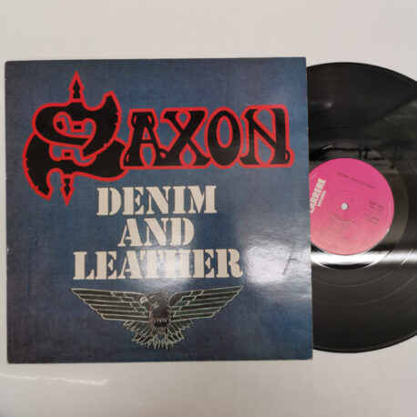 Denim And Leather 1981 UK Metal Vinyl LP VG+/VG+