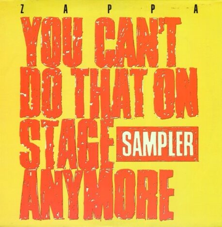 YOU CAN'T DO THAT ON STAGE - SAMPLER